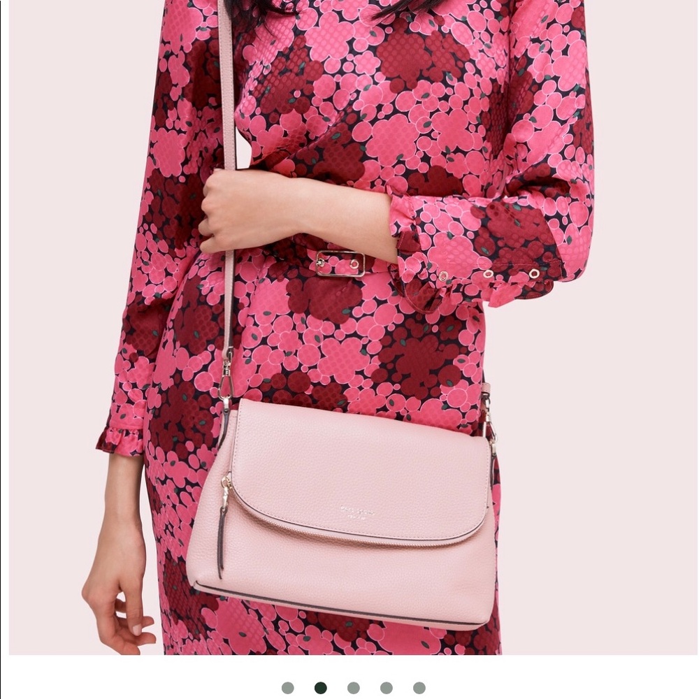 Brand new Kate Spade pink leather purse. NWT!